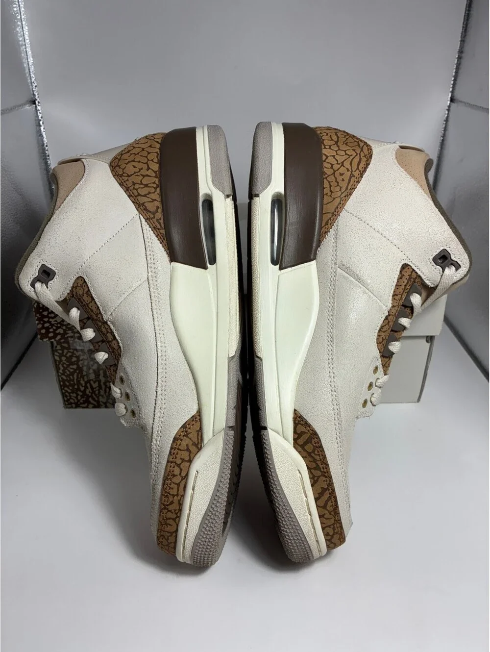 Size 10 - Nike Air Jordan 3 Retro Palomino Light Brown